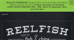 Desktop Screenshot of eatreelfish.com