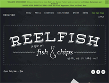 Tablet Screenshot of eatreelfish.com